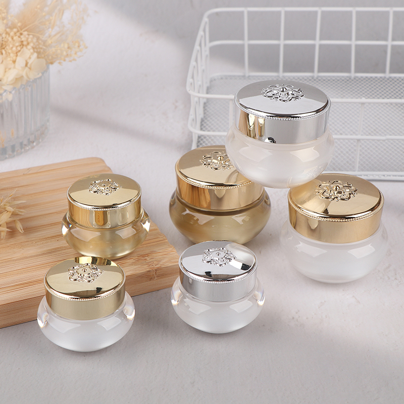 Luxury Skincare Packaging - Vasetti Vuoti in Acrilico per Crema