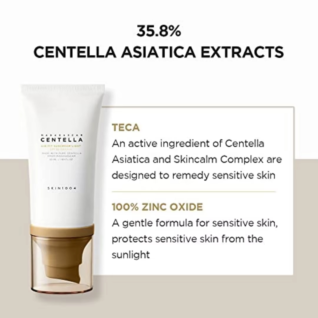 SKIN1004 Centella Sunscreen 8  - Luxury Skincare Brands recensione e prezzo